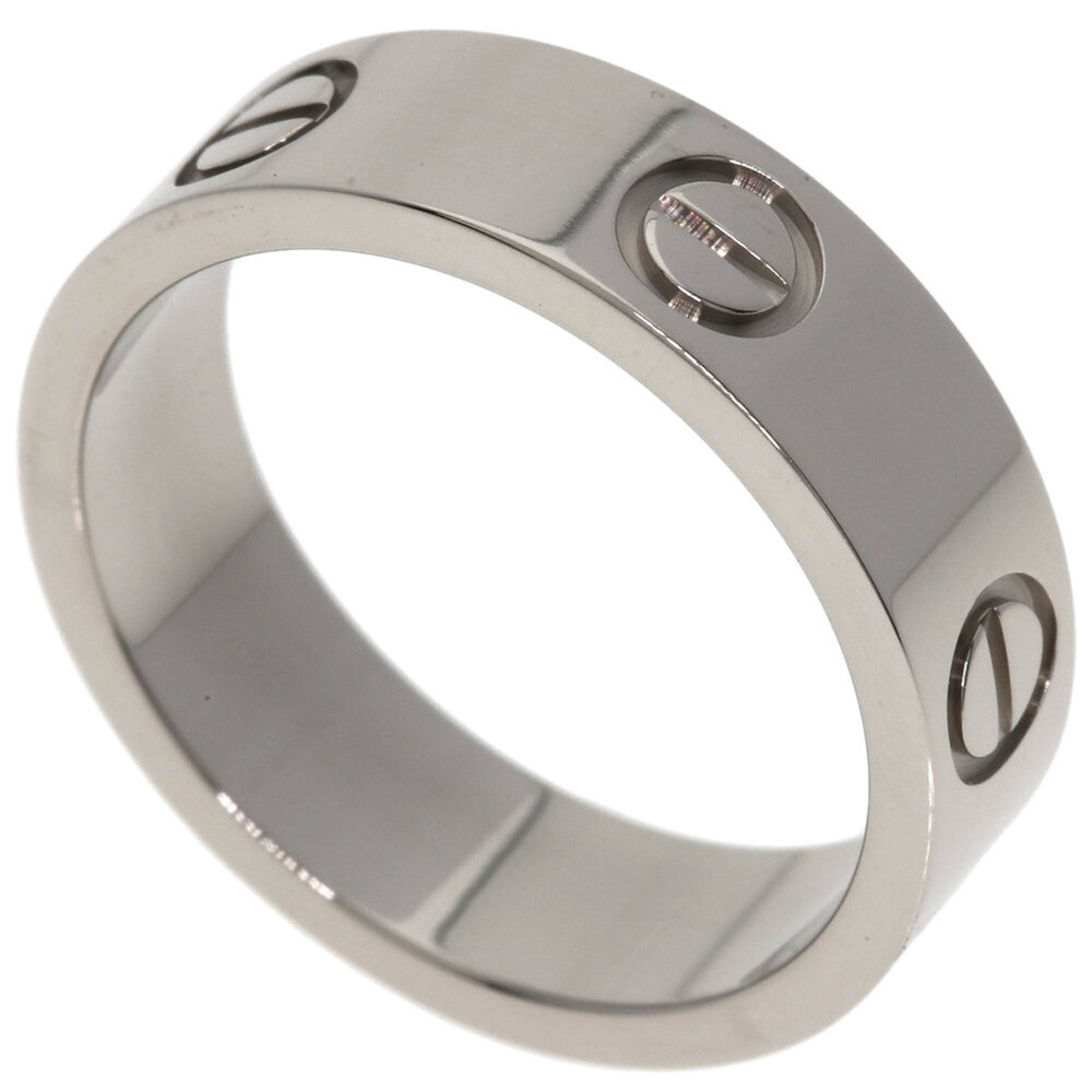 CARTIER Authentic 18k Silver Love Ring #53